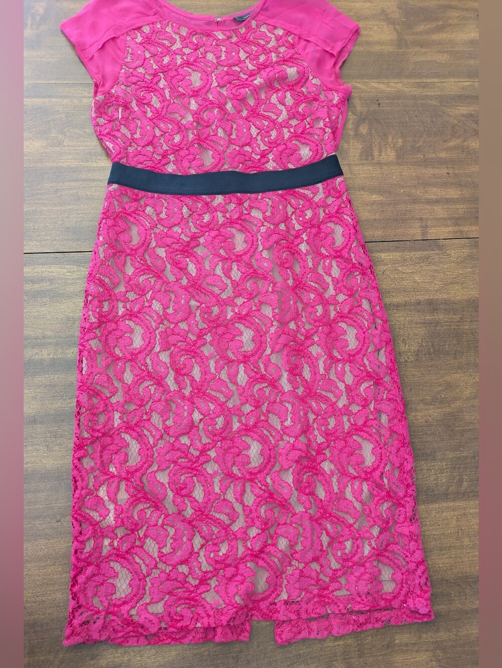 BCBGMAXAZRIA Chara Dress In Begonia 8